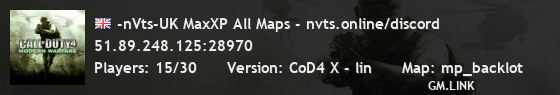 -nVts-UK MaxXP All Maps - nvts.online/discord