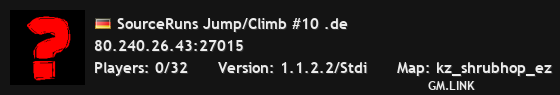SourceRuns Jump/Climb #10 .de