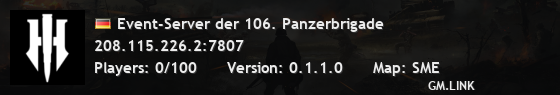 Event-Server der 106. Panzerbrigade