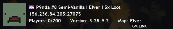 P9nda #8 Semi-Vanilla I Elver I 5x Loot