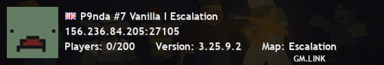 P9nda #7 Vanilla I Escalation