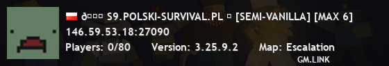 𐀉 S9.POLSKI-SURVIVAL.PL ★ [SEMI-VANILLA] [MAX 6]