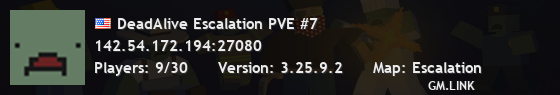 DeadAlive Escalation PVE #7