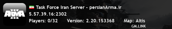Task Force Iran Server - persianArma.ir