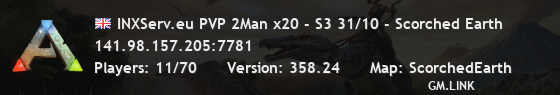 INXServ.eu PVP 2Man x20 - S3 31/10 - Scorched Earth