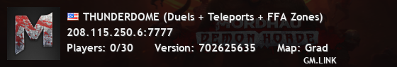THUNDERDOME (Duels + Teleports + FFA Zones)