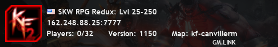 SKW RPG Redux: Lvl 25-250