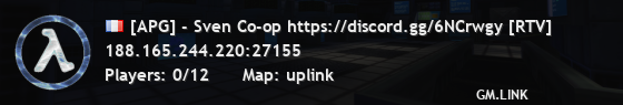 [APG] - Sven Co-op https://discord.gg/6NCrwgy [RTV]