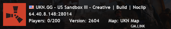 UKN.GG - US Sandbox III - Creative | Build | Noclip