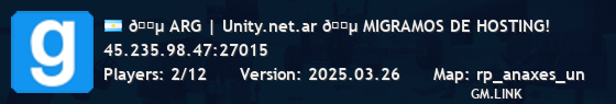 🔵 ARG | Unity.net.ar 🔵 MIGRAMOS DE HOSTING!