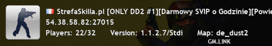 StrefaSkilla.pl [ONLY DD2 #1][Darmowy SVIP o Godzinie][Powiekszony Ranking][Medale | RANGI CS:GO | Awanse][Skiny CS:GO][Stattrack][Leczenie][FreeVipSteam]
