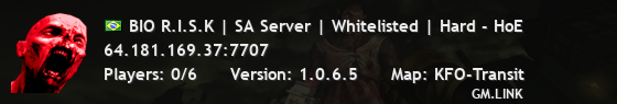 BIO R.I.S.K | SA Server | Whitelisted | Hard - HoE