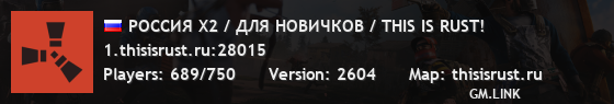 РОССИЯ X2 / ДЛЯ НОВИЧКОВ / THIS IS RUST!