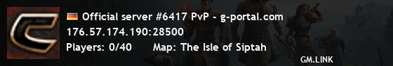 Official server #6417 PvP - g-portal.com