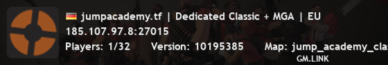 jumpacademy.tf | Dedicated Classic + MGA | EU