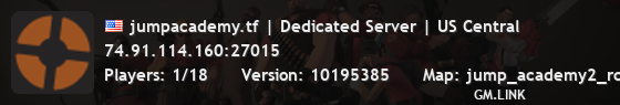 jumpacademy.tf | Dedicated Server | US Central