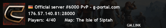Official server #6000 PvP - g-portal.com