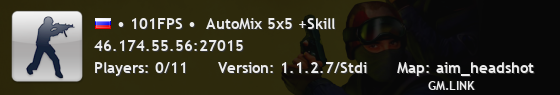 • 101FPS •  AutoMix 5x5 +Skill