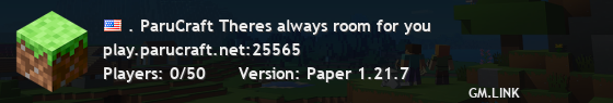 . ParuCraft Theres always room for you