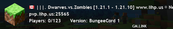 |||. Dwarves.vs.Zombies [1.21.1 - 1.21.10] www.lihp.us ☤ Final shrine, 6 dwarves alive