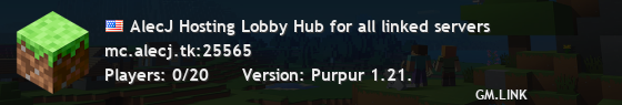 AlecJ Hosting Lobby Hub for all linked servers
