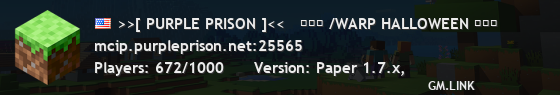 >>[ PURPLE PRISON ]<<   ✦✦✦ /WARP HALLOWEEN ✦✦✦
