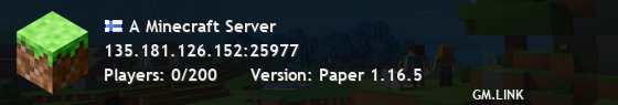 A Minecraft Server