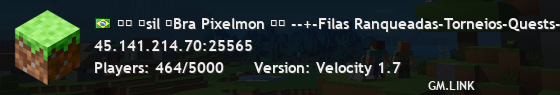 ◆◆ ◆sil ◆Bra Pixelmon ◆◆ --+-Filas Ranqueadas-Torneios-Quests-+--][][][
