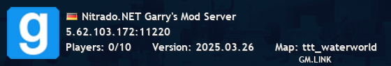 Nitrado.NET Garry's Mod Server