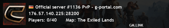 Official server #1136 PvP - g-portal.com