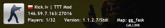 Kick.lv | TTT Mod