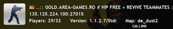..:: GOLD.AREA-GAMES.RO # VIP FREE + REVIVE TEAMMATES ::..