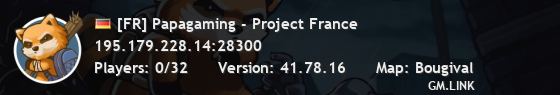 [FR] Papagaming - Project France