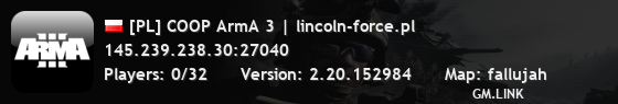 [PL] COOP ArmA 3 | lincoln-force.pl
