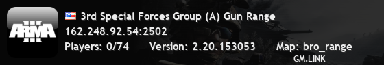 3rd Special Forces Group (A) Gun Range