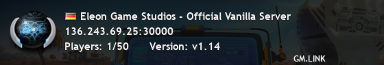Eleon Game Studios - Official Vanilla Server