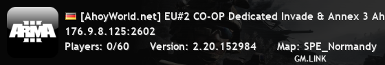[AhoyWorld.net] EU#2 CO-OP Dedicated Invade & Annex 3 AhoyWorld