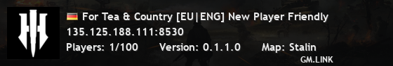 For Tea & Country [EU|ENG] New Player Friendly