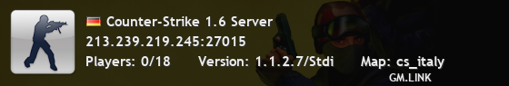 Counter-Strike 1.6 Server
