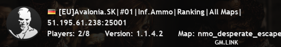 [EU]Avalonia.SK|#01|Inf.Ammo|Ranking|All Maps|