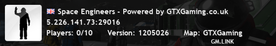 Space Engineers - Powered by GTXGaming.co.uk