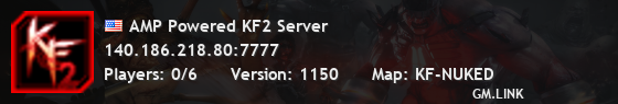 AMP Powered KF2 Server