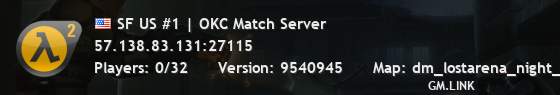 SF US #1 | OKC Match Server