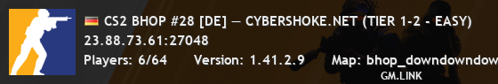 CS2 BHOP #28 [DE] — CYBERSHOKE.NET (TIER 1-2 - EASY)