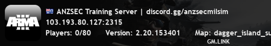 ANZSEC Training Server | discord.gg/anzsecmilsim