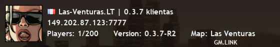 Las-Venturas.LT | 0.3.7 klientas