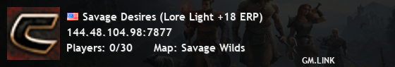 Savage Desires (Lore Light +18 ERP)