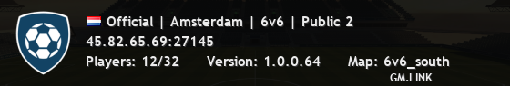 Official | Amsterdam | 6v6 | Public 2