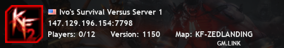 Ivo's Survival Versus Server 1