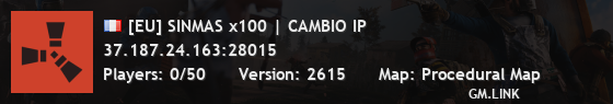[EU] SINMAS x100 | CAMBIO IP